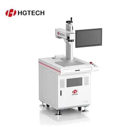 HGTECH šķiedru lāzera marķēšanas iekārta metālam